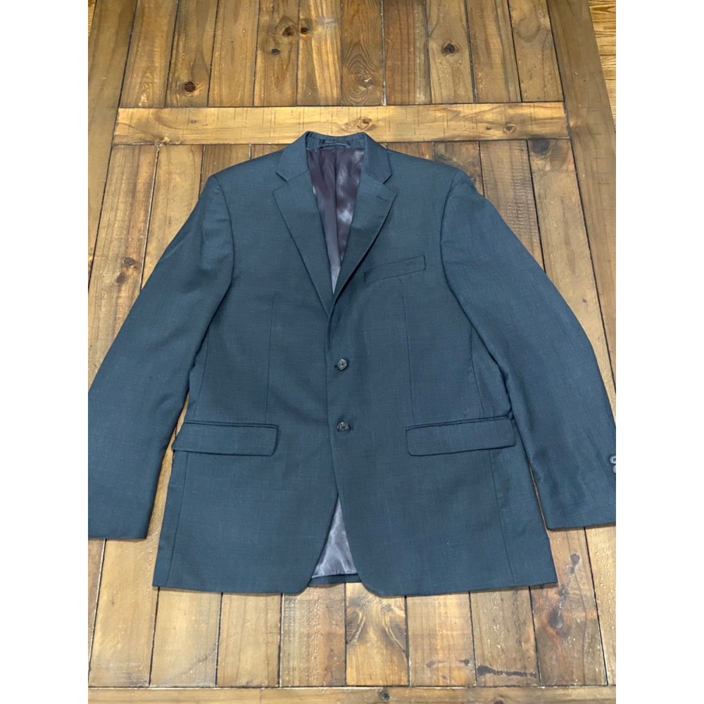 Lauren Ralph Lauren 42R Charcoal Grey Wool Blazer Jacket UltraFlex Men's Regular
